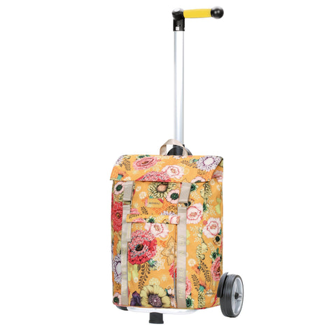 Andersen-Shopping - Andersen-Shopper | Bike Trailer | Shopping Trolley | Unus Frame | Basil Bloom Bag - 140-207-10 - Hitch A Bike - United Kingdom