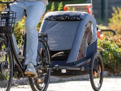 Hamax Avenida Bike Trailer (1-seat, Olive green) 2026 — Olive green (view 3)