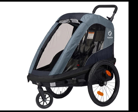 Hamax Avenida Bike Trailer (1-seat, Blue) 2026 — Blue