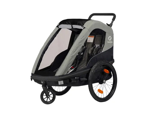 Hamax Avenida Bike Trailer (2-seat, Olive green) 2026 — Olive green