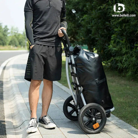 Bellelli - Bellelli B - Tourist Baggy - Waterproof Cargo Trailer - 2 Fixing Options - Hitch A Bike - sku-51012301652255