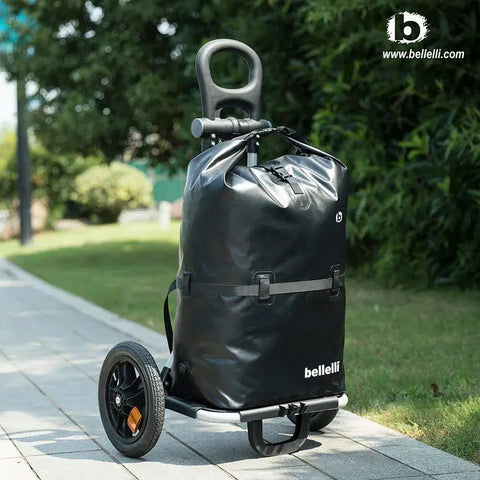 Bellelli - Bellelli B - Tourist Baggy - Waterproof Cargo Trailer - 2 Fixing Options - Hitch A Bike - sku-51012301652255