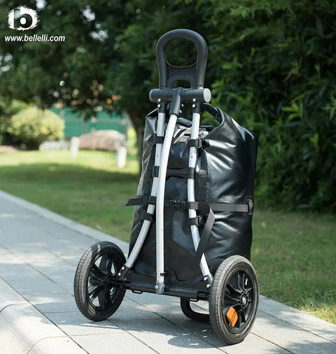 Bellelli - Bellelli B - Tourist Baggy - Waterproof Cargo Trailer - 2 Fixing Options - Hitch A Bike - sku-51012301652255