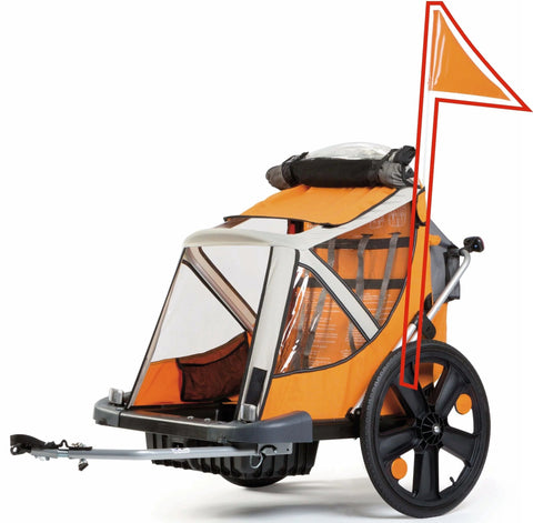 Bellelli - Bellelli Replacement Flag for B - Travel - Hitch A Bike - sku-51020070682911