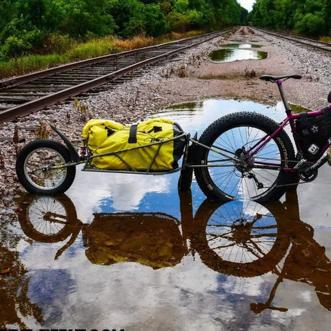 BOB - BOB - Cargo Bike Trailer - IBEX 28" - Gold - Hitch A Bike - 141109002