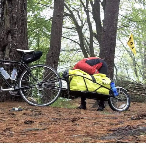 BOB - BOB - Cargo Bike Trailer - YAK 28" With BOB Bag - Black - Hitch A Bike - 141102004