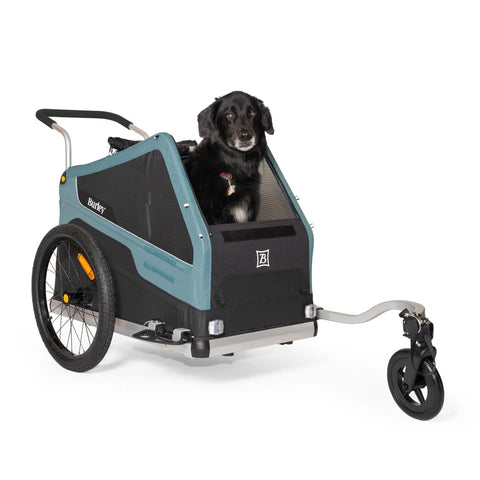 Burley - Burley Dog Bike Trailer & Dog Stroller - 2 - in - 1 Bark Ranger™ - Hitch A Bike - BUR947106