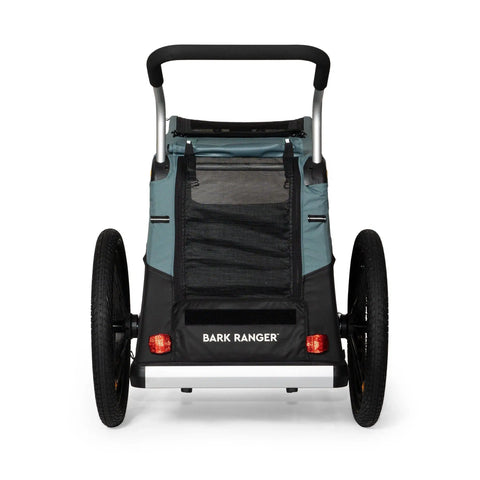 Burley - Burley Dog Bike Trailer & Dog Stroller - 2 - in - 1 Bark Ranger™ - Hitch A Bike - BUR947106