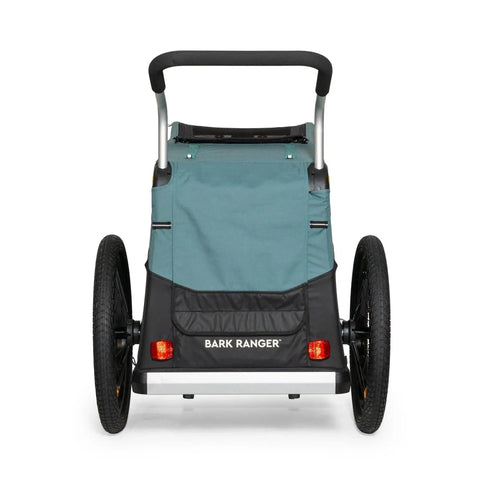 Burley - Burley Dog Bike Trailer & Dog Stroller - 2 - in - 1 Bark Ranger™ - Hitch A Bike - BUR947106