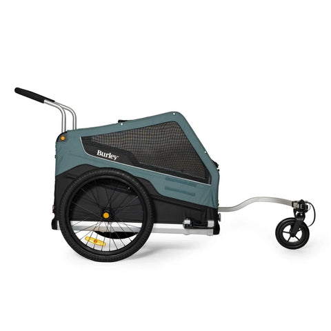 Burley - Burley Dog Bike Trailer & Dog Stroller - 2 - in - 1 Bark Ranger™ - Hitch A Bike - BUR947106