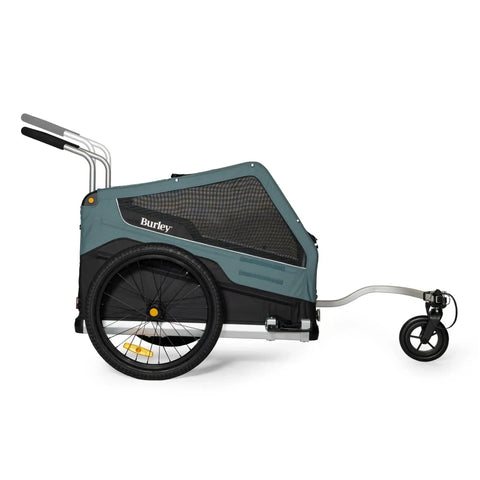 Burley - Burley Dog Bike Trailer & Dog Stroller - 2 - in - 1 Bark Ranger™ - Hitch A Bike - BUR947106