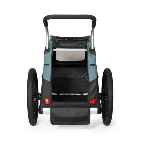 Burley - Burley Dog Bike Trailer & Dog Stroller - 2 - in - 1 Bark Ranger™ - Hitch A Bike - BUR947106