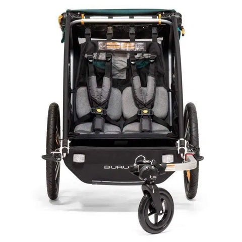Burley - Burley Encore X - Bike Trailer for Kids - Pacific Blue - Hitch A Bike - BUR937106