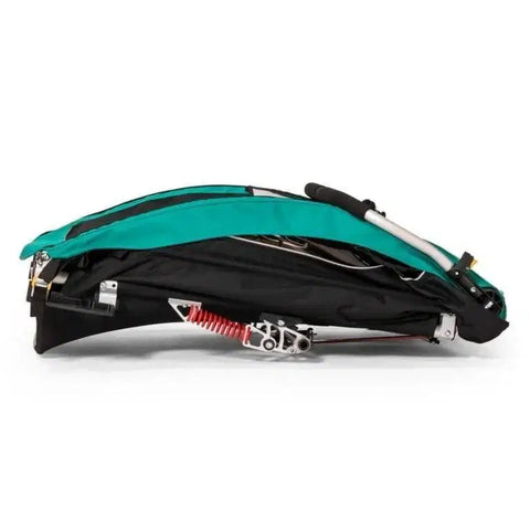 Burley - Burley Encore X - Bike Trailer for Kids - Pacific Blue - Hitch A Bike - BUR937106