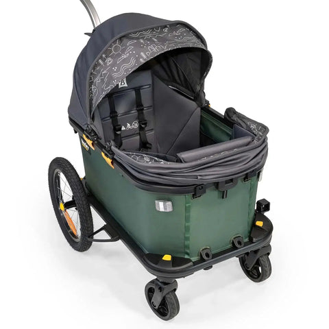 Burley - Burley Hopper Bike Cargo Trailer & Stroller Wagon - Hitch A Bike -