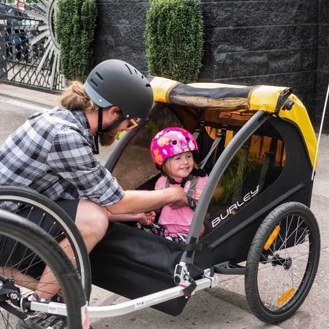 Burley - Burley - Kids Bike Trailer - Burley Bee Single - Hitch A Bike - BUR946211