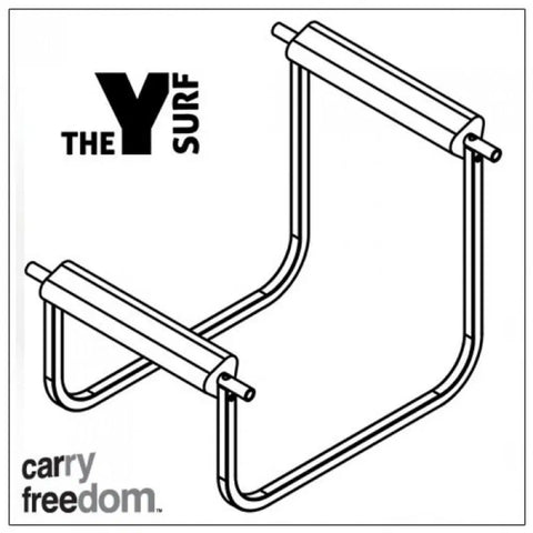 Carry Freedom - Carry Freedom - Y-Surf - CFY3 - Hitch A Bike - {{ shop.shopifyCountryName }}