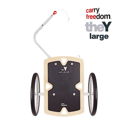 Carry Freedom - Carry Freedom | Y Cargo Bike Trailer v2.2 | Large > 700 x 500 mm - Hitch A Bike - CFY2