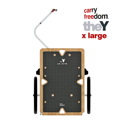 Carry Freedom - Carry Freedom | Y Cargo Bike Trailer v2.2 | X Large > 900 x 700 mm - Hitch A Bike - CFY58