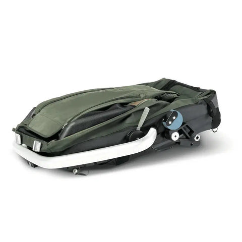Croozer - Croozer Enna Dog Bike Trailer - Medium - Dogs up to 35kg - Moss Green - Hitch A Bike - 121005222