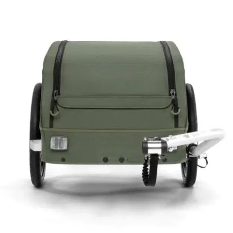 Croozer - Croozer Kalle Cargo Bike Trailer - Large Up to 45kg - Capacity 92L - Hitch A Bike - 121008122