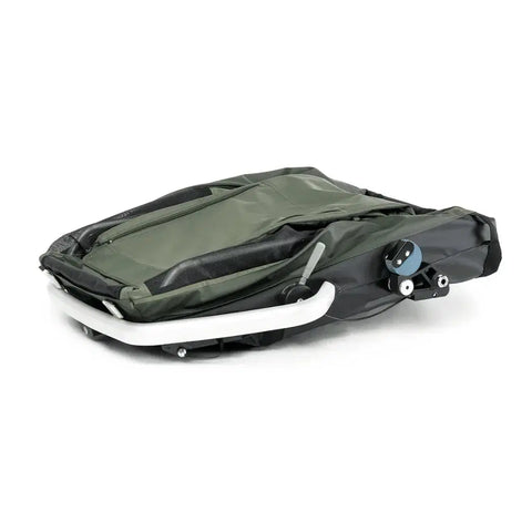 Croozer - Croozer Mikke Dog Bike Trailer - Large - Dogs up to 45kg - Moss Green - Hitch A Bike - 121005422