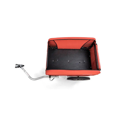 Croozer - Croozer Pakko Cargo Bike Trailer - XLarge - Up to 45kg - Capacity 135L - Lava Red - Hitch A Bike - 121008222
