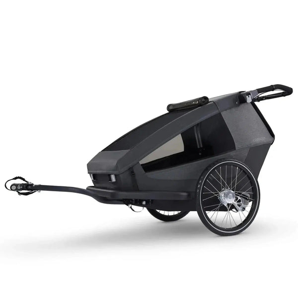 Croozer - Croozer Yuuna - Premium Modular Bike Trailer - Kid - Dog - Cargo - Hitch A Bike -