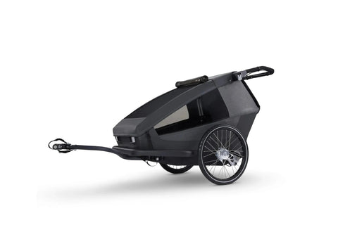 Croozer - Croozer Yuuna | Premium Modular Bike Trailer | Kid | Dog | Cargo - Hitch A Bike - 