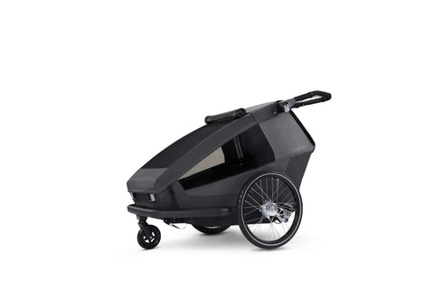 Croozer - Croozer Yuuna | Premium Modular Bike Trailer | Kid | Dog | Cargo - Hitch A Bike - 