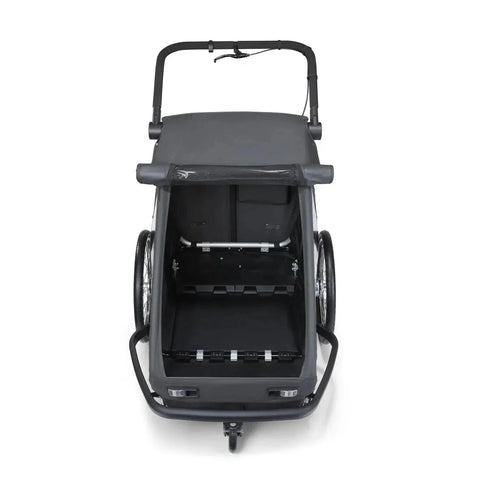 Croozer - Croozer Yuuna - Premium Modular Bike Trailer - Kid - Dog - Cargo - Hitch A Bike -