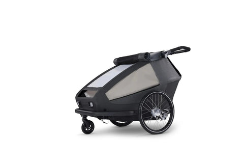 Croozer - Croozer Yuuna | Premium Modular Bike Trailer | Kid | Dog | Cargo - Hitch A Bike - 