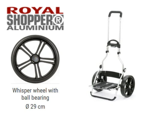 Andersen-Shopper | Bike Trailer Shopping Trolley | Royal Frame | Fado 2.0 Bag | Yellow