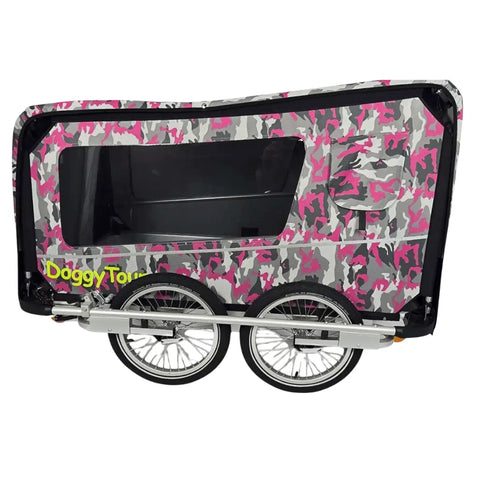 Doggy Tourer - Doggy Tourer - Dog Bike Trailer - Beethoven - XX Large - 4 - Wheeler - 5 Colour Variants - Hitch A Bike - KD-131004