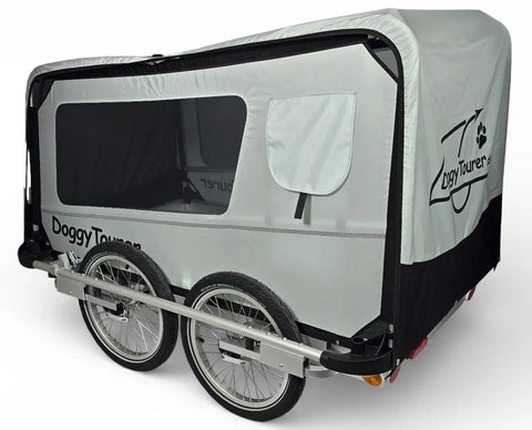 Doggy Tourer - Doggy Tourer - Dog Bike Trailer - Beethoven - XX Large - 4 - Wheeler - 5 Colour Variants - Hitch A Bike - KD-131000