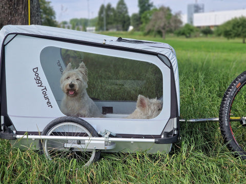 Doggy Tourer - Doggy Tourer | Dog Bike Trailer | Boomer | X Large | DogGuard - Hitch A Bike - 