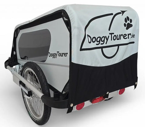 Doggy Tourer - Doggy Tourer - Dog Bike Trailer - Idefix - Small - 2 Colour Variants - Hitch A Bike - KD-110000