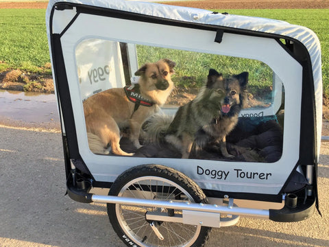 Doggy Tourer - Doggy Tourer - Dog Bike Trailer - Marley - Large - 6 Colour Variants - Hitch A Bike - KD-121000-S-1