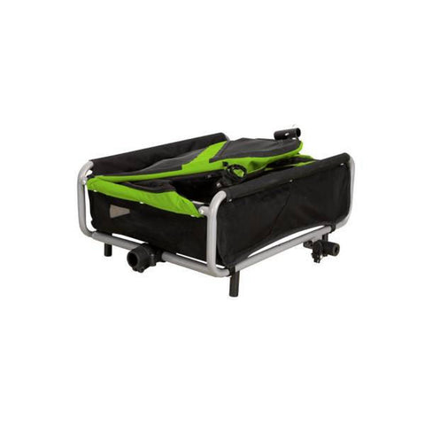 DoggyRide Mini 2020 Dog Bike Trailer | Green | With Axle Coupling | Dutch Dog Design®