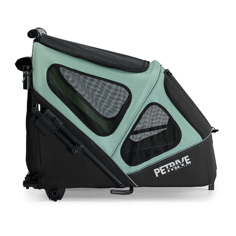 Hitch A Bike - Petrive GGBike | Dog Bike Trailer | 2-in-1 Stroller Combo | Turquoise - Hitch A Bike - GGBIKE-2IN1-T