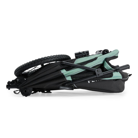 Hitch A Bike - Petrive GGBike | Dog Bike Trailer | 2-in-1 Stroller Combo | Turquoise - Hitch A Bike - GGBIKE-2IN1-T