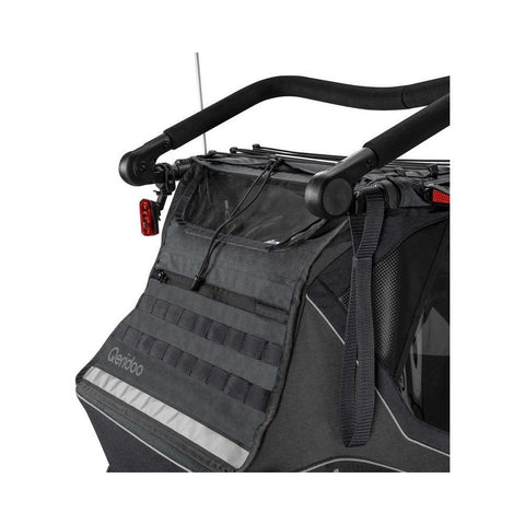 Qeridoo Kidgoo 1 | Phantom Grey | Child Bike Trailer — image 7