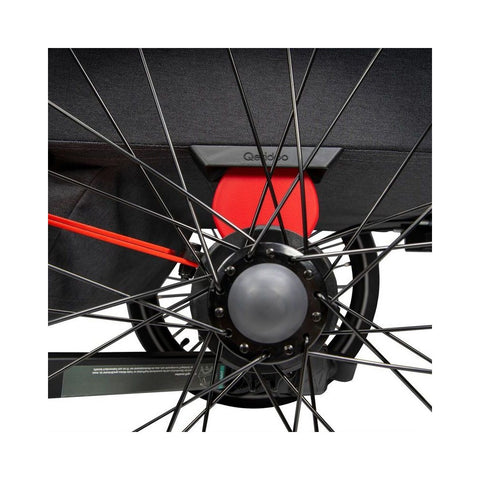 Qeridoo Kidgoo 1 | Phantom Grey | Child Bike Trailer — image 8