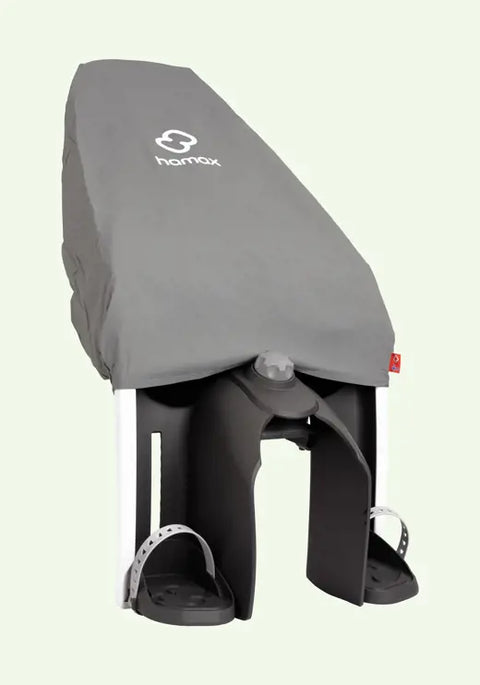 Hamax Kiss Frame-Mounted Bike Seat 2026 — Black/Red (view 5)
