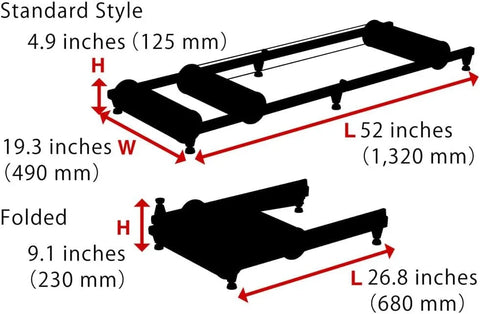 Minoura | Indoor Bike Trainer | Roller | Live Roll R500 Rollers