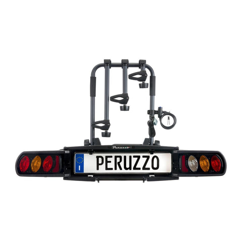 Peruzzo - Peruzzo | Tow Bar Bike Rack | Pure Instinct Towball | 3 Bike - PER1006 - Hitch A Bike - United Kingdom