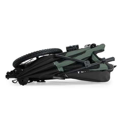Petrive GGBike | Dog Bike Trailer | 2-in-1 Stroller Combo | Forest Green