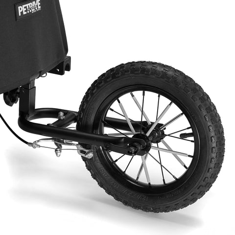 Petrive - Petrive GGBike | Dog Bike Trailer | 4-in-1 Jogger Stroller Kennel Combo | Forest Green - Hitch A Bike - GGBIKE-4IN1-FG