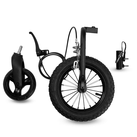 Petrive - Petrive GGBike | Dog Bike Trailer | 4-in-1 Jogger Stroller Kennel Combo | Forest Green - Hitch A Bike - GGBIKE-4IN1-FG
