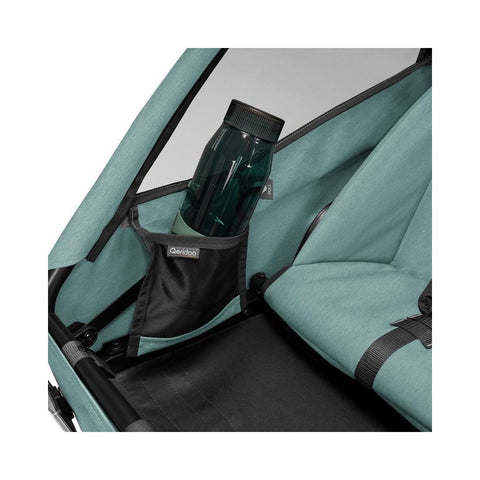 Qeridoo QUPA 1 Plus | Mineral Blue | Single-Seater Child Bike Trailer — image 9